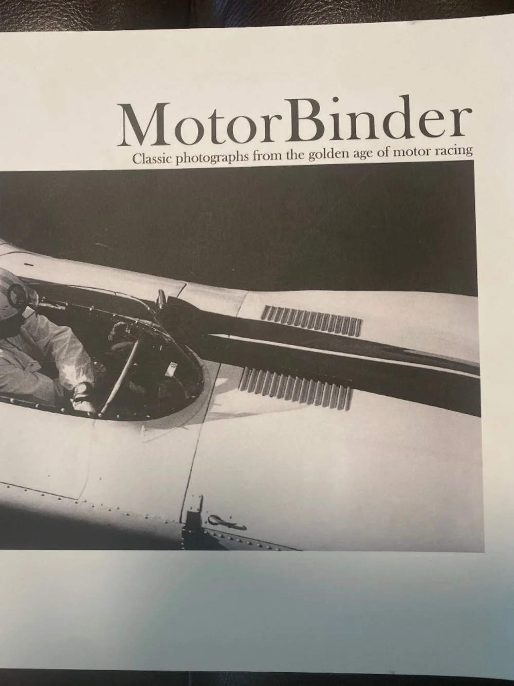 MotorBinder book